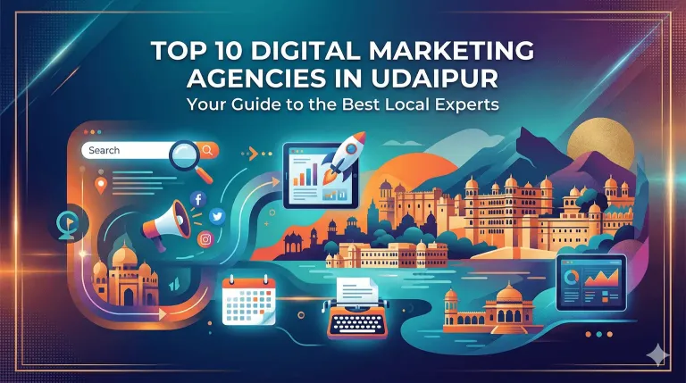 Top 10 Digital Marketing Agencies in Udaipur